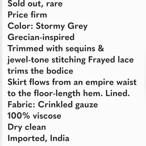 FREE PEOPLE Artemis Grecian Maxi Dress Size 2 - Picture 2 of 11